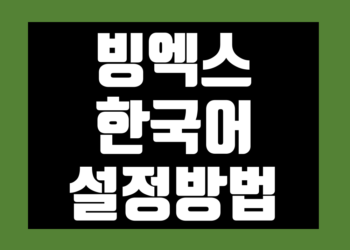 빙엑스(BingX) 한글 설정 (한국어 패치) 방법