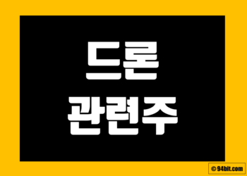 드론 관련주 전망 및 주식 종목 정리 그리고 대장주 테마주