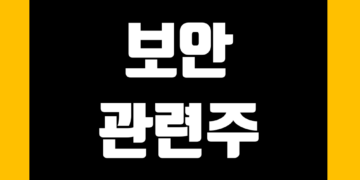 보안 관련주 전망 및 주식 종목 정리 그리고 대장주 테마주