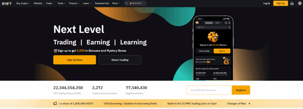 바이비트 Bybit 사용 후기
