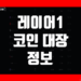 레이어1 코인 대장 순위 및 종류 총정리