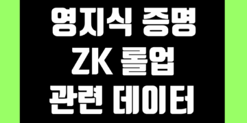 영지식(ZK) 롤업 ZK Rollup 지표 및 데이터 레이어2