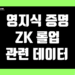 영지식(ZK) 롤업 ZK Rollup 지표 및 데이터 레이어2