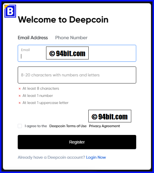 딥코인(Deepcoin) 가입 방법 및 KYC 인증 거래소 가이드