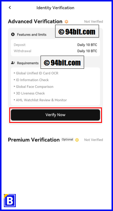 딥코인(Deepcoin) 가입 방법 및 KYC 인증 거래소 가이드