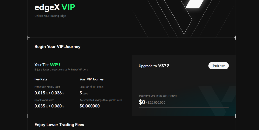 엣지엑스(edgeX) 거래소 사용법