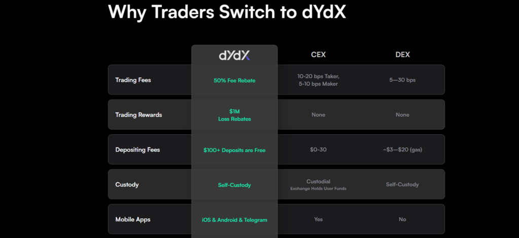 디와이디엑스(DYDX) 거래소 사용 후기 & 장점 및 단점 덱스 리뷰
