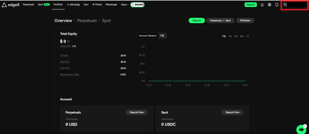 엣지엑스(edgeX) 거래소 사용법 초보자 가이드
