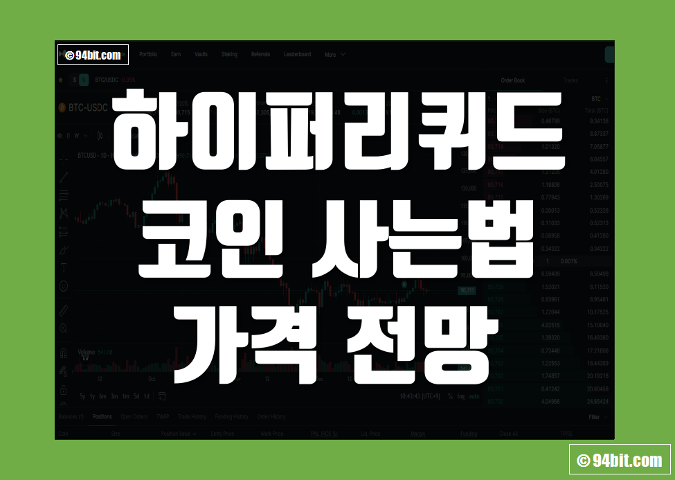 하이퍼리퀴드(HYPE) 코인 사는법 및 가격 전망 2026